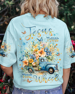 Jesus Take The Wheel Women's All Over Print Shirt - Yhlt1801242