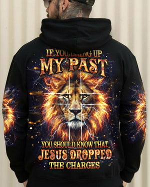 Jesus Dropped The Charges Lion Men's All Over Print Shirt - Yhhn0112251