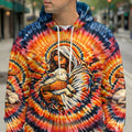 God And Lamb Swirl Men's All Over Print Shirt - Tlhn0503261