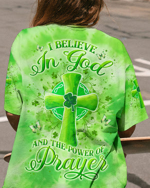 I Believe In God St Patrick's Day Women's All Over Print Shirt - Yhln2501243