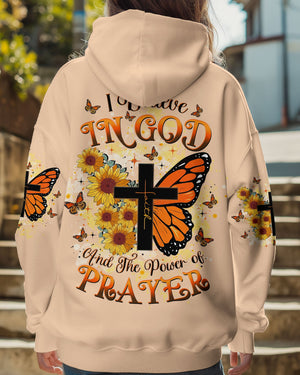 I Believe In God Butterfly Women's All Over Print Shirt - Tltw1001253