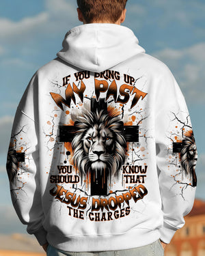 Jesus Dropped The Charges Lion Men's All Over Print Shirt   - Tlnt0710252