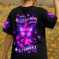When Butterflies Appear Angels Are Near Women's All Over Print Shirt  - Tltw3006252