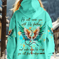 He Will Cover You With His Feathers Wings Women's All Over Print Shirt - Tltw1911243