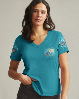 Jesus Take The Wheel Truck  Women's All Over Print Shirt - Tlnt0704261