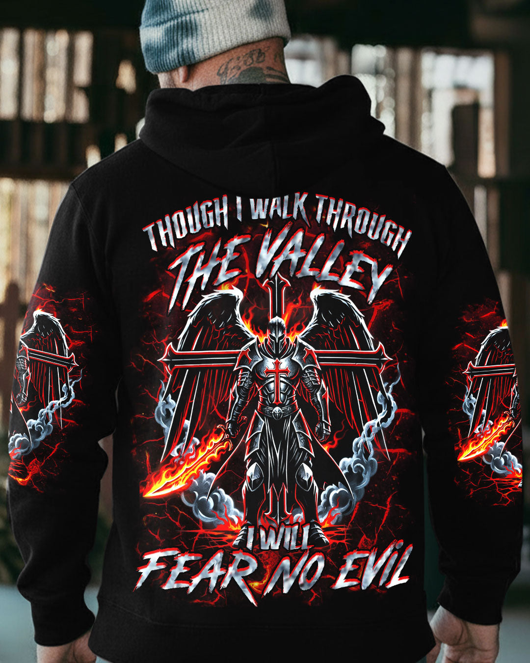 I Will Fear No Evil Warrior Men's All Over Print Shirt - Yhhn1811252