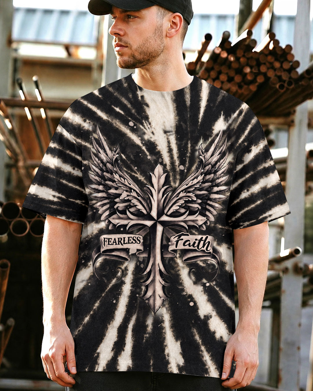 I Can Do All Things Through Christ  Cross Wings Men's All Over Print  - Tlhn2005263