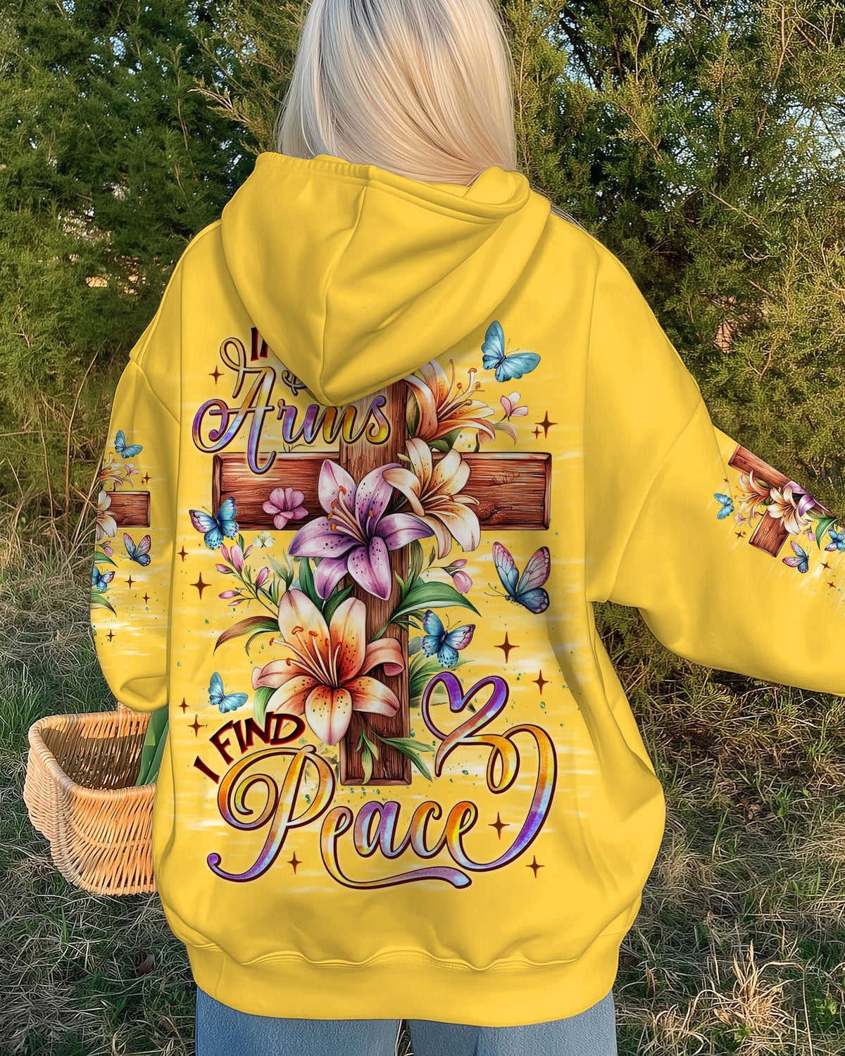 In His Arms I Find Peace  Women's All Over Print Shirt  - Tlnt2910251