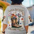 Saved By That Amazing Grace Women's All Over Print Shirt  - Tltr1803253