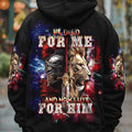 He Died For Me Lion Warrior Men's All Over Print Shirt  - Tltw2702252