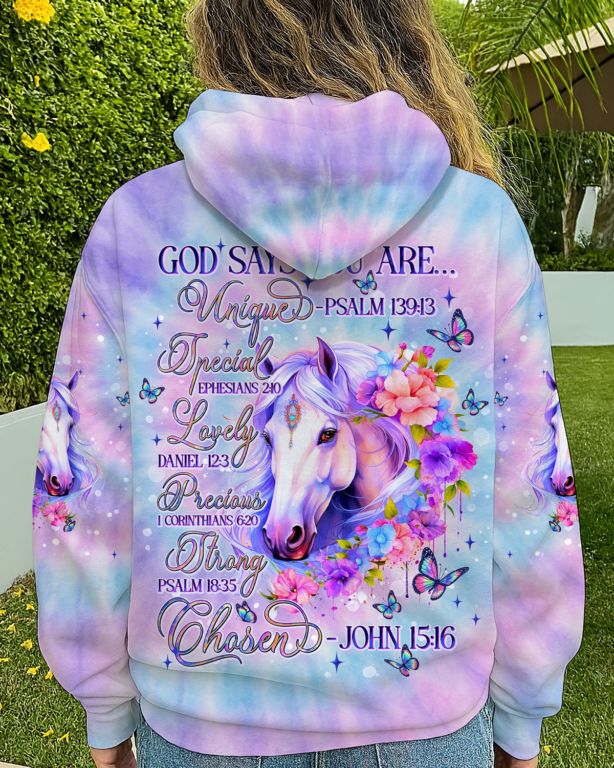 God Says You Are Horses Women's All Over Print Shirt   - Tlnt1507251