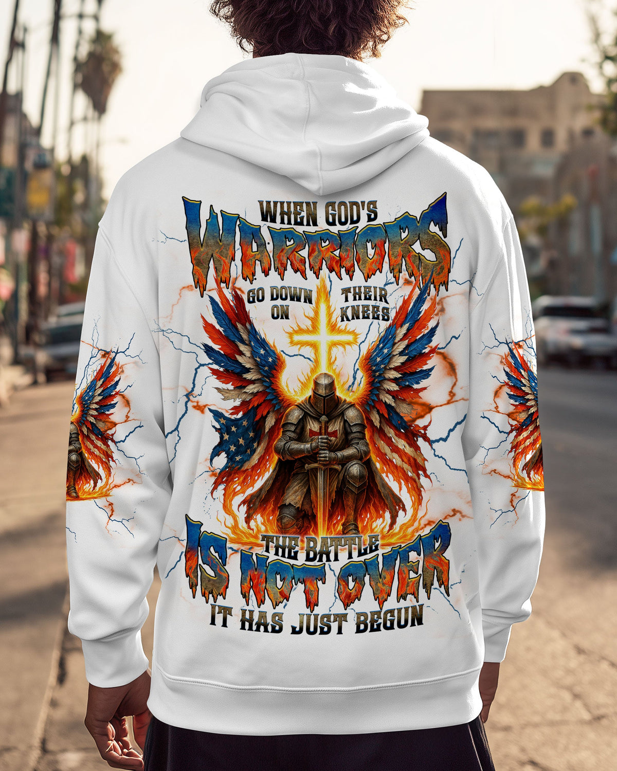 When God's Warriors Go Down Men's All Over Print Shirt - Tlnt1309251