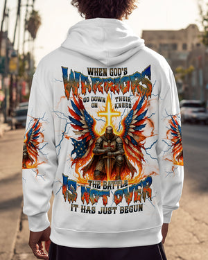 When God's Warriors Go Down Men's All Over Print Shirt - Tlnt1309251