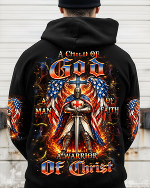 A Warrior Of Christ Wings Men's All Over Print Shirt   - Tlhn1603261