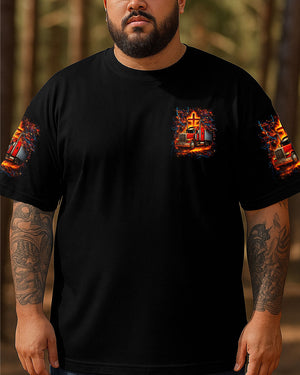 I Run On Diesel And Jesus Trucker Men's All Over Print Shirt - Yhhn0408254