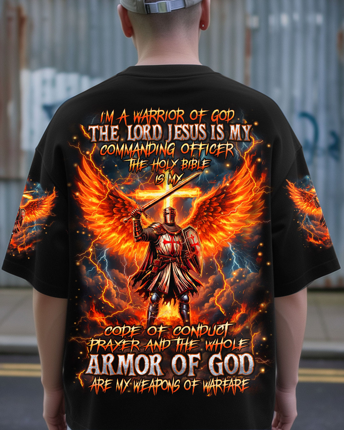 I'm A Warrior Of God Men's All Over Print Shirt - Yhhn2312253