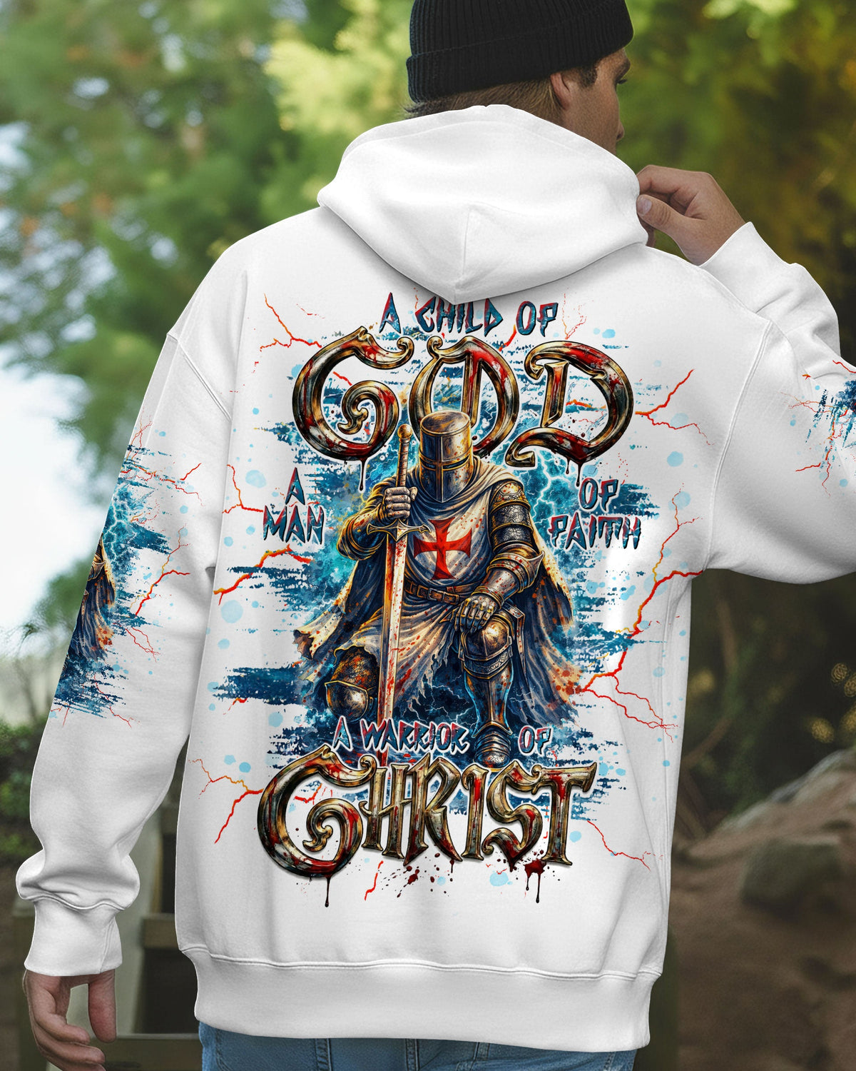 A Warrior Of Christ Men's All Over Print Shirt - Tlnt0201261