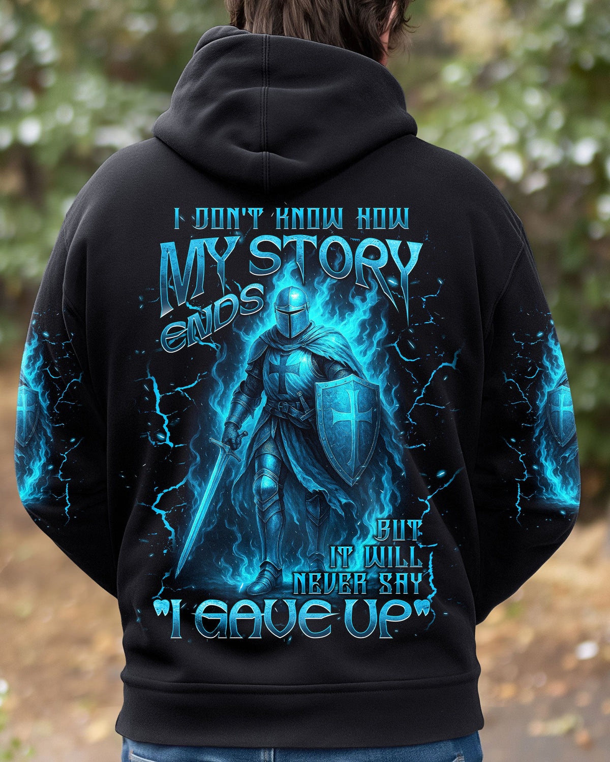 I Don't Know How My Story Ends Warrior Men's All Over Print Shirt  - Tlnt1209251