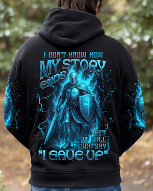 I Don't Know How My Story Ends Warrior Men's All Over Print Shirt  - Tlnt1209251
