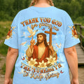 Thank You God Women's All Over Print Shirt - Yhlt0608254