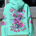 Blessed By God Loved By Jesus Cross Lilies Women's All Over Print Shirt - Tlnt1009253
