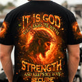 It Is God Who Arms Me With Strength Men's All Over Print Shirt - Tlhn2303263