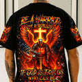 Be A Warrior Not A Worrier Men's All Over Print Shirt - Yhhn1209252