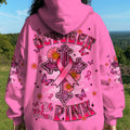 In October We Wear Pink Cross Women's All Over Print Shirt   - Tlnt0708251