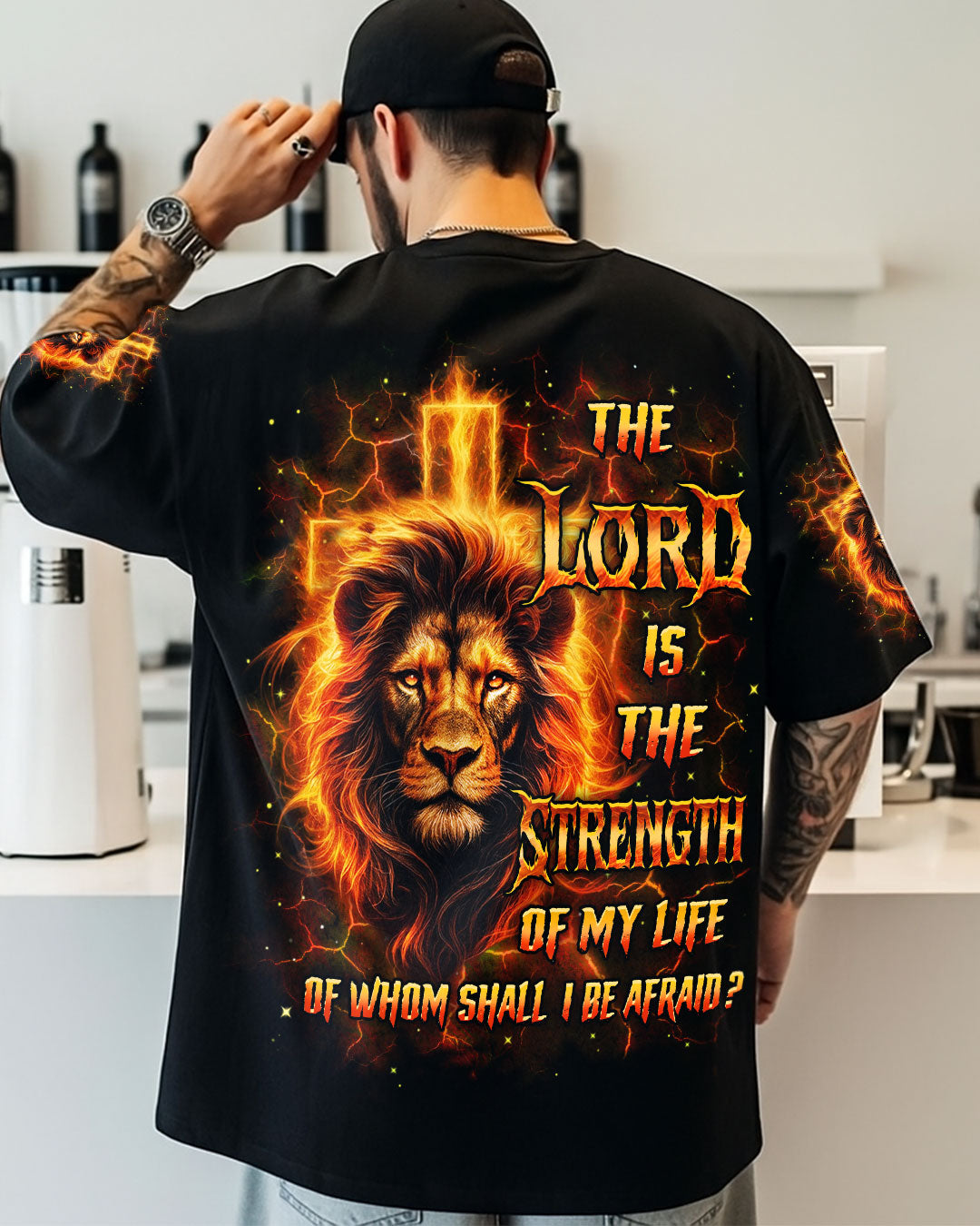 The Lord Is The Strength Of My Life Men's All Over Print Shirt - Yhhn0409252