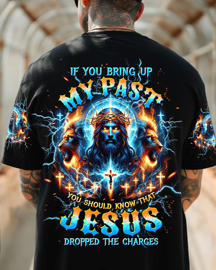 Jesus Dropped The Charges Lion Men's All Over Print Shirt - Tltw3105244