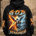 God Is My Strength Men's All Over Print Shirt - Yhln0403242