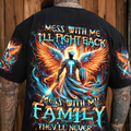 Mess With Me I'll Fight Back Men's All Over Print Shirt - Yhhn0606243