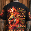 Jesus Dropped The Charges Lion Men's All Over Print Shirt - Yhhn2907243