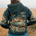 Jesus Take The Wheel Flowers Women's All Over Print Shirt - Yhln2211231