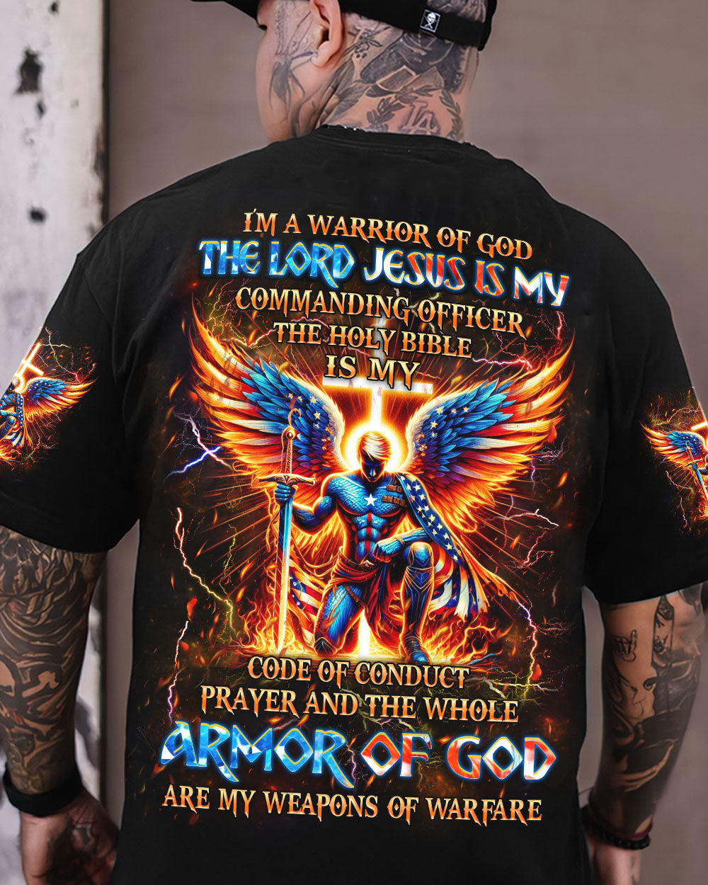 I'm A Warrior Of God Men's All Over Print Shirt - Yhhn1207241