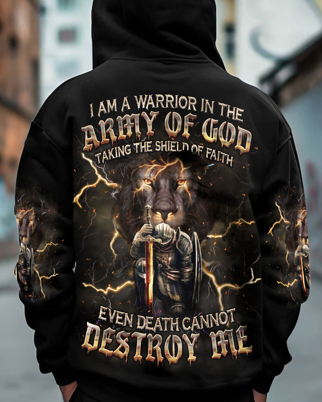 I Am A Warrior In The Army Of God Men's All Over Print Shirt - Yhhn2711241