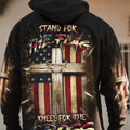 Stand For The Flag Kneel For The Cross Men's All Over Print Shirt - Yhhn2512244