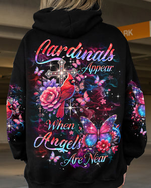 When Cardinals Appear Angels Are Near Women's All Over Print Shirt - Yhhn3112243