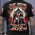 The Devil Saw Me With My Head Down Men's All Over Print Shirt - Yhhn2003254