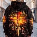 1 Cross 3 Nails 4 Given Men's All Over Print Shirt - Yhhn0801253