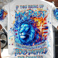 Jesus Dropped The Charges Lion Men's All Over Print Shirt - Yhhn2805244