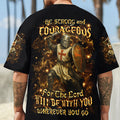 Be Strong And Courageous Men's All Over Print Shirt - Yhhn2204253