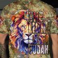 Jesus Lion of Judah Christian Men's All Over Print Shirt - Yhhn2006243