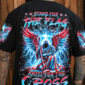 Stand For The Flag Kneel For The Cross Men's All Over Print Shirt - Yhhn0805242
