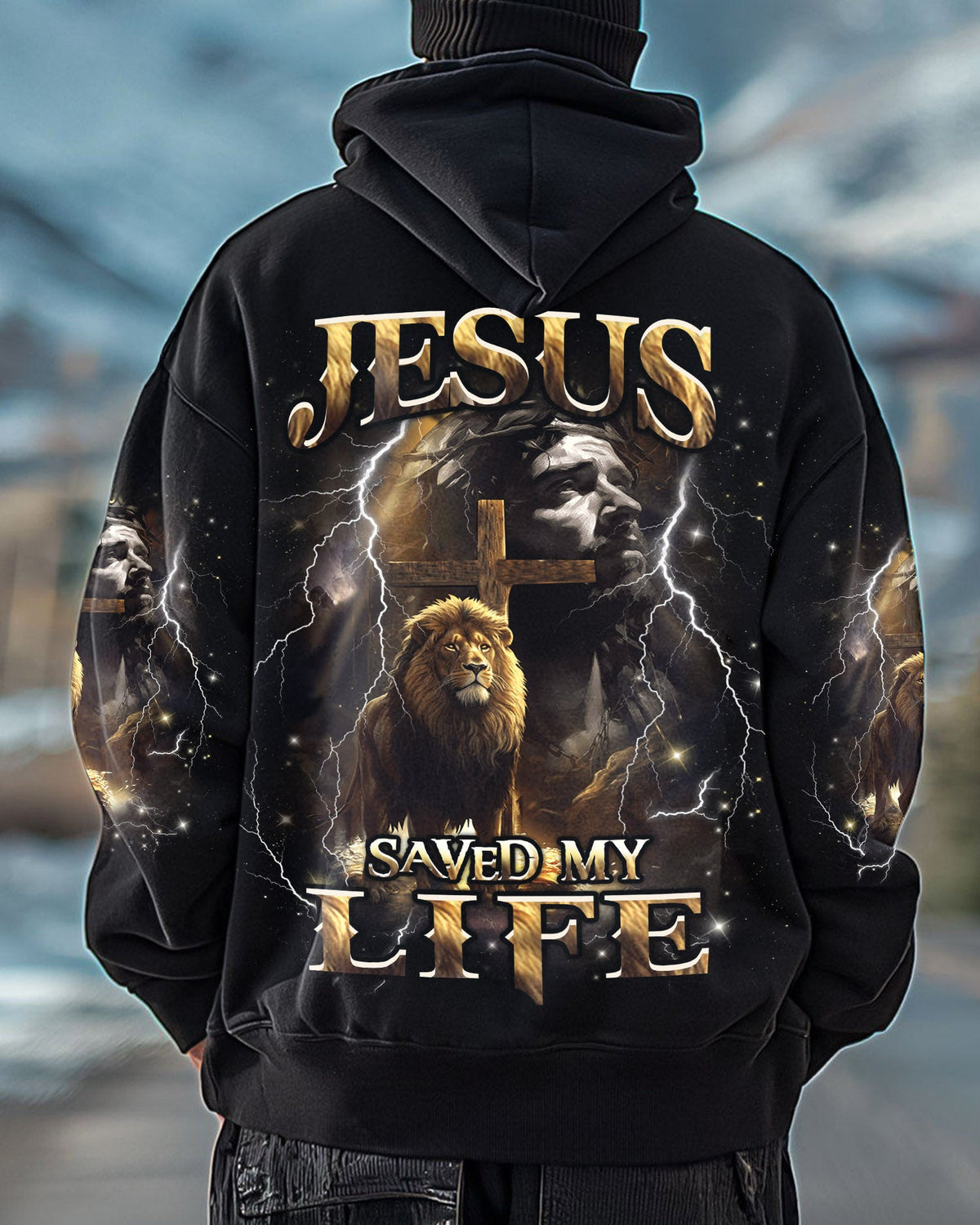Jesus Saved My Life Men's All Over Print Shirt - Yhhn1501253