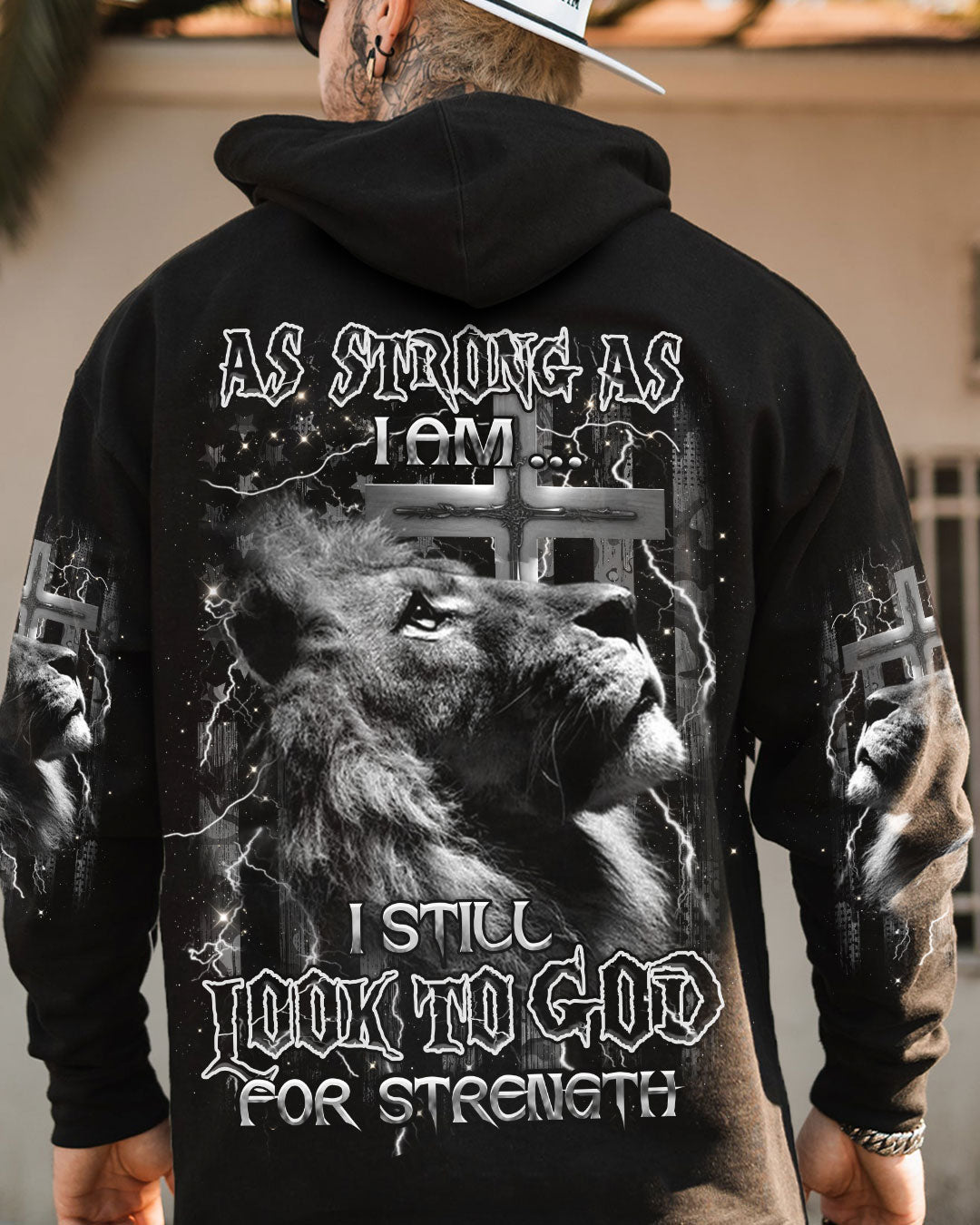 I Still Look To God For Strength Men's All Over Print Shirt - Yhhn1001251