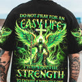Do Not Pray For An Easy Life Men's All Over Print Shirt - Yhhn0306241