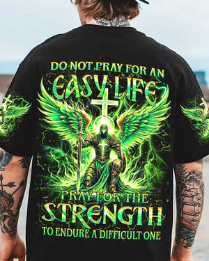 Do Not Pray For An Easy Life Men's All Over Print Shirt - Yhhn0306241