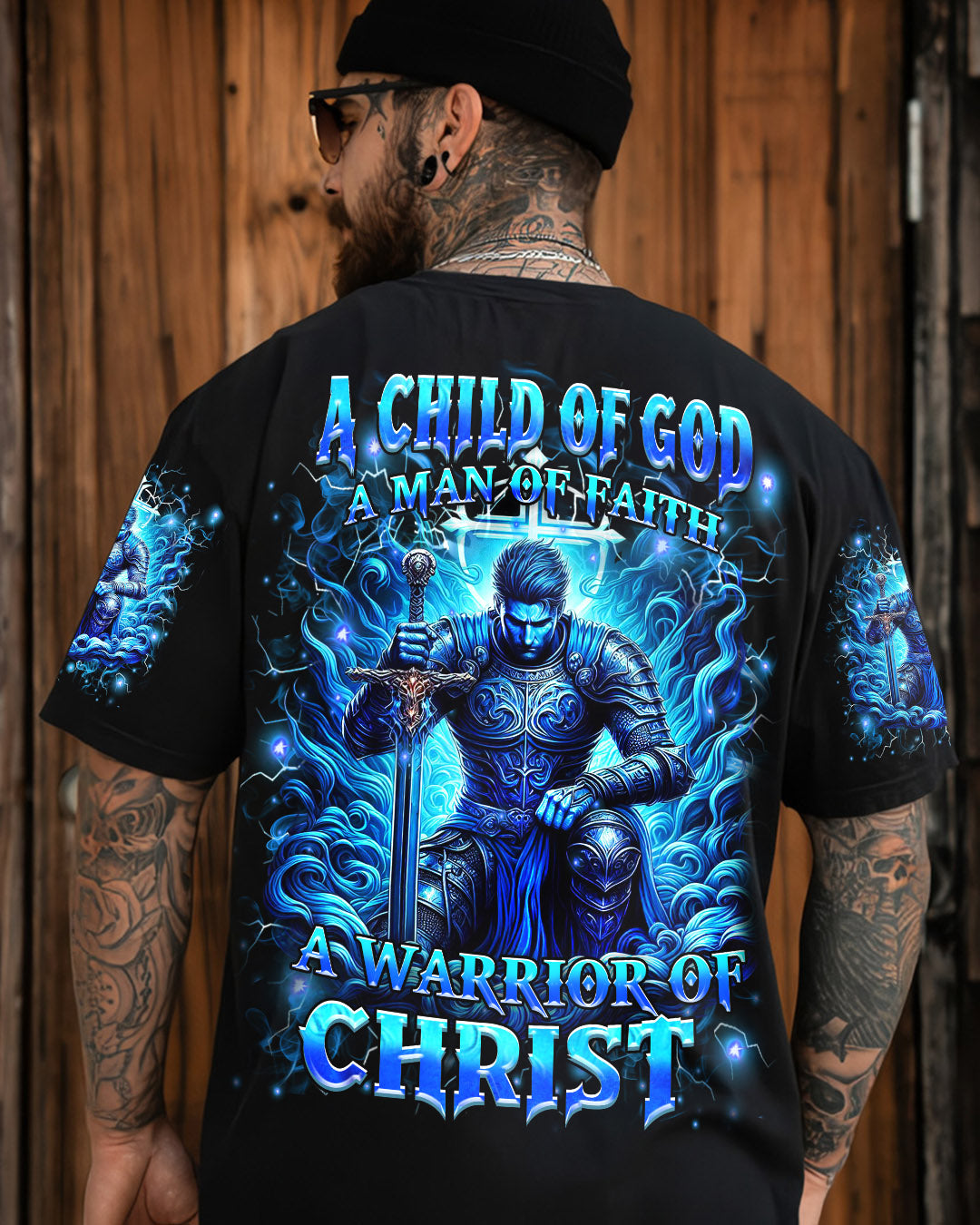 A Warrior Of Christ Men's All Over Print Shirt - Yhhn2503252