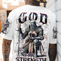 God Is My Strength Warrior Men's All Over Print Shirt - Yhhn1803253